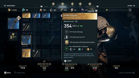 Assassins Creed Odyssey Legendary Weapons Guide Gamers Heroes