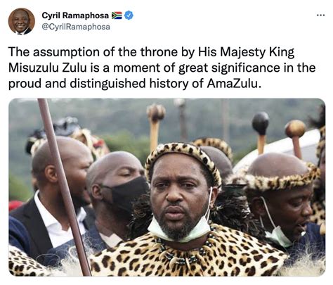 Ramaphosa Recognises Prince Misuzulu As Zulu King — Southern African Herald