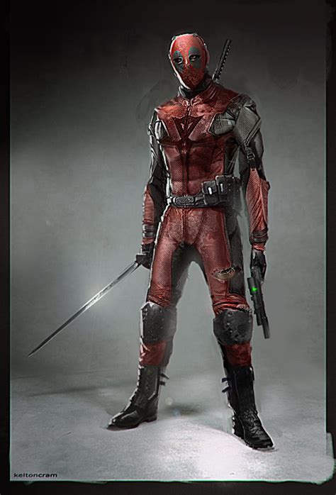 Concept Art De Deadpool Muestra Cómo Podría Haber Sido El Traje De Ryan Reynolds En La