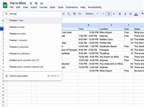 How To Use Enhanced Tool Finder In Google Docs Sheets And Slides