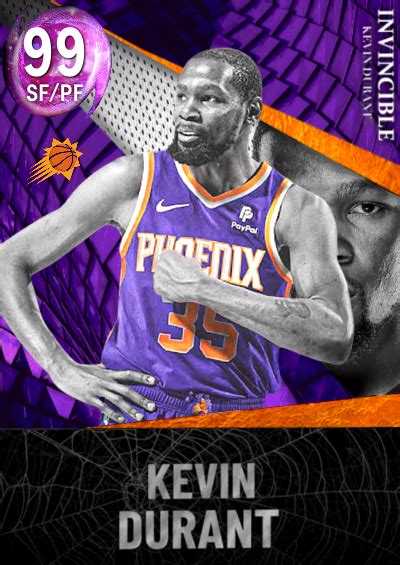 Nba K Kdb Custom Card Kd Suns Invincble