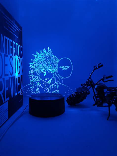 Anime Lamp Jujutsu Kaisen Satoru Gojo Led Night Light For Bedroom