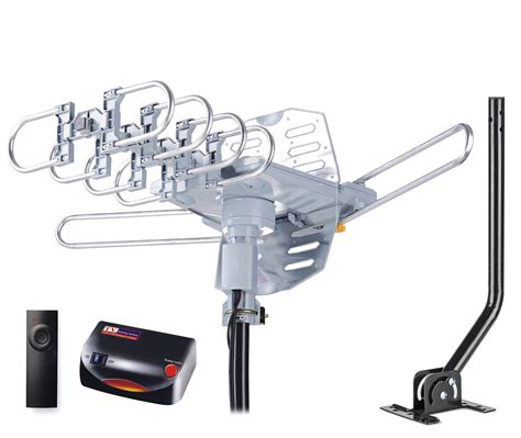 Pbd Wa 2608 Digital Amplified Outdoor Hd Tv Antenna With Mounting Pole