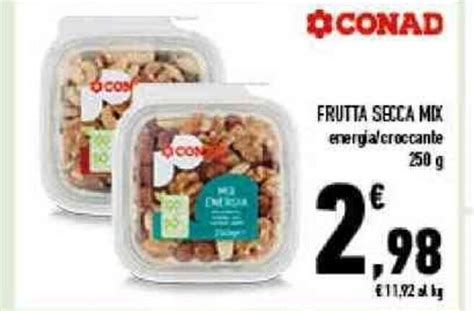 Conad Frutta Secca Mix Energia Croccante G Offerta Di Conad City