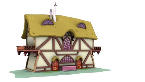 Ponyville Model Wideb Front Gameanimation By Discopears On Deviantart