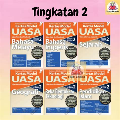 Sb Sasbadi Kertas Model Uasa Kssm Tingkatan 1 2 3 2023 Ujian Akhir Sesi Akademik Lazada