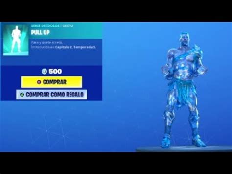 Nuevo Baile Pull Up Serie De Idolos Nueva Tienda De Fortnite Youtube