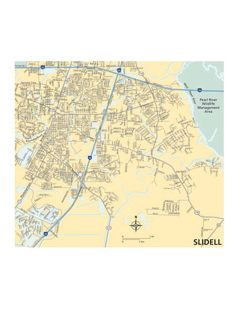 Maps Of St Tammany Parish Covington Slidell And Mandeville