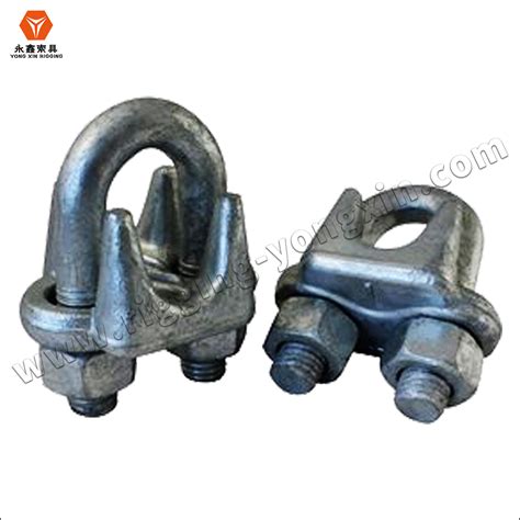 Best Quality G450 1 4 Galvanized Drop Forged Us Type Wire Rope Clip