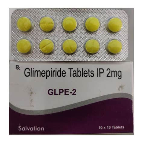 Glimepiride Tablet Ip 2 Mg At Rs 370box Amaryl In Chennai Id