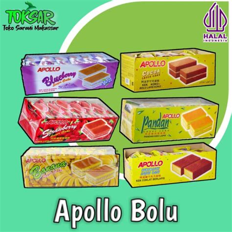 Jual Apollo Bolu Malaysia Apollo Layer Cake Malaysia Cemilan Enak