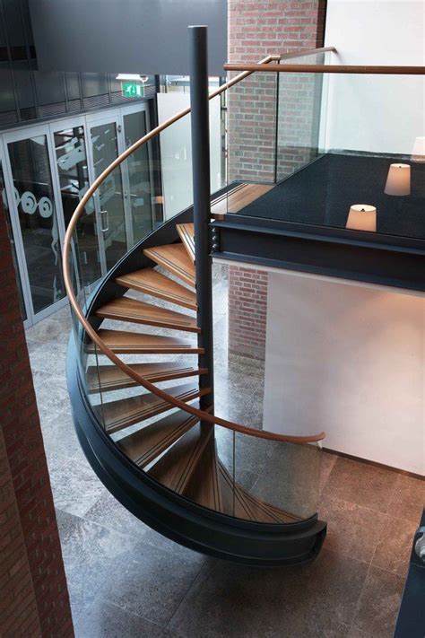 Glass Railing Spiral Staircase Demax Arch Staircase Design Modern