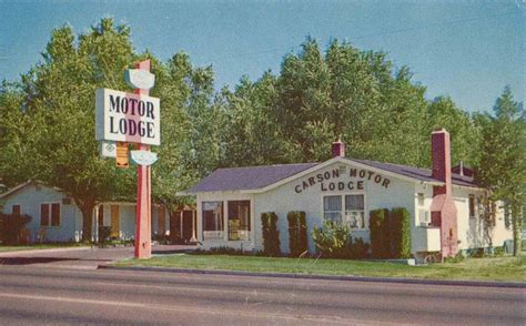 Carson Motor Lodge Photo Details The Western Nevada Historic Photo