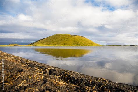 Lake Mývatn Iceland. Lake Mývatn is one of Iceland's most famous and ...