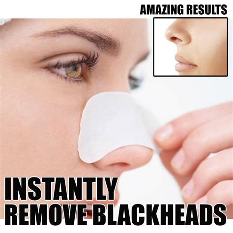 Blackhead Removal Strips Nose Face Mask Deep Cleansing Pore Treatment ...