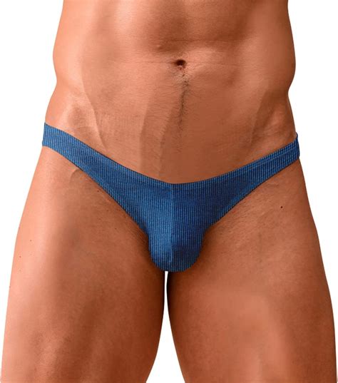 Banmave Sexy Mens Bulge Pouch G String Bikini Underwear Mesh