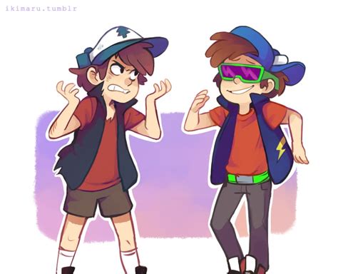 Dipper Pines And Dippy Fresh Gravity Falls Drawn By Ikimaru Danbooru