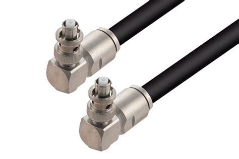 Shv Plug Right Angle To Shv Plug Right Angle Cable Inch Length Using