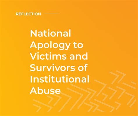 National Apology To Victims And Survivors Of Institutional Abuse Catholic Schools