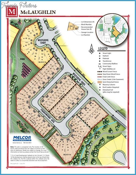 SPRUCE GROVE MAP EDMONTON - TravelsFinders.Com