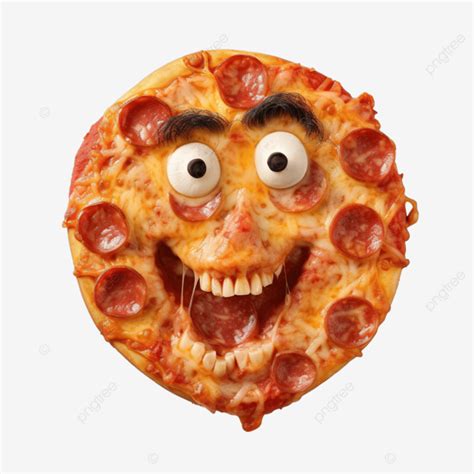 Funny Pizza Face, Healthy Food, Fast Food, Potato Chips PNG Transparent ...