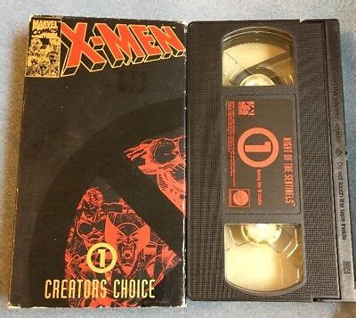 X Men Creator S Choice Vhs Night Of The Sentinels Marvel Ebay