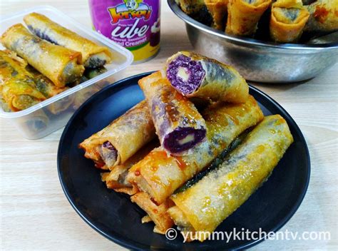 Ube Turon Malagkit With Costing Pwedeng Pang Negosyo Madali Off