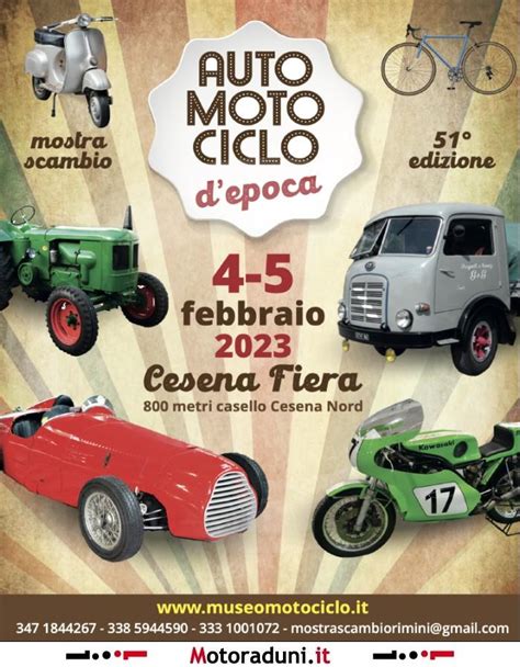 Auto Moto Ciclo Depoca Mostra Scambio Cesena Fc