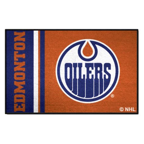 Fanmats Edmonton Oilers X Nylon Face Uniform Starter