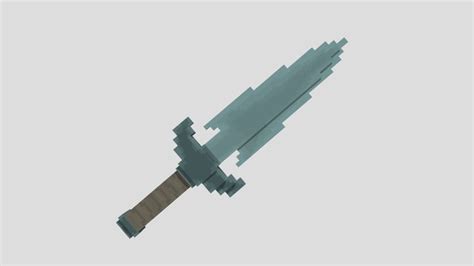 Minecraft-sword 3D models - Sketchfab