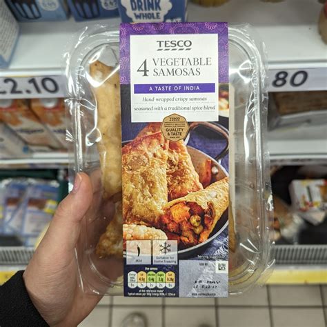 Tesco 4 Vegetable Samosas Reviews Abillion