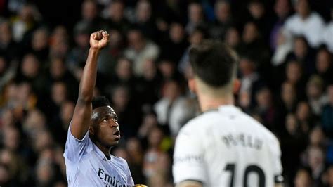 Vinicius No Evita El Pinchazo Del Real Madrid Ante Un Valencia Que