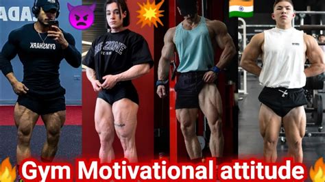 🔥gym Attitude Status💥 Gym Motivational Attitude Shayari👿 Gym Trending Reels💯 Gym Workout