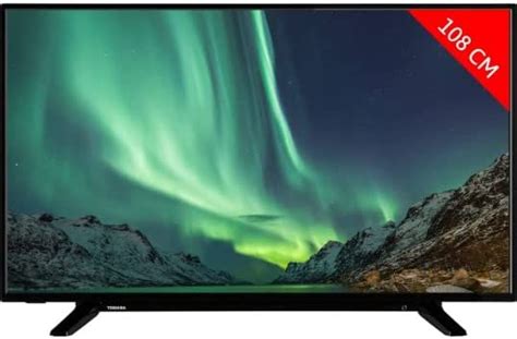 Toshiba TV LED 4K 108 Cm 43UL2C63DG Fiche Technique Et Prix Au Maroc