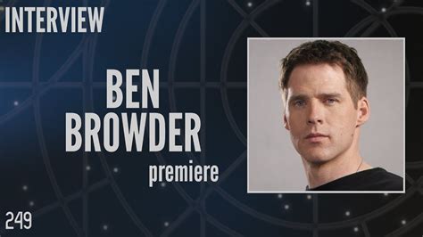 Ben Browder Cameron Mitchell In Stargate Sg Interview Youtube