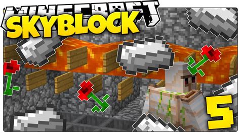 Minecraft | MOB GRINDER MILLIONAIRE! | Skyblock Survival [5] - YouTube