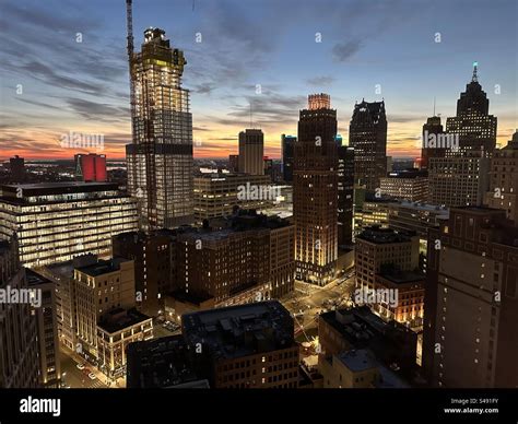 Detroit Skyview Hi Res Stock Photography And Images Alamy