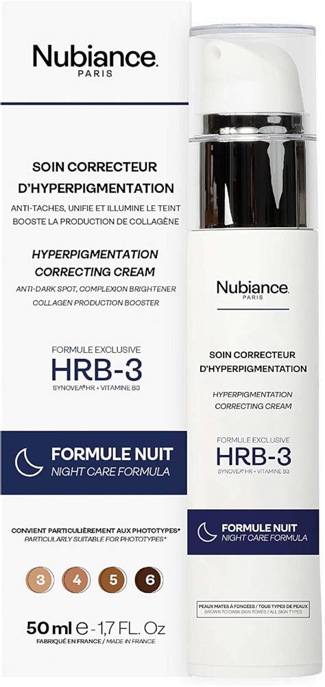 NUBIANCE Cura Correttiva Contro L Iperpigmentazione HRB 3 Anti