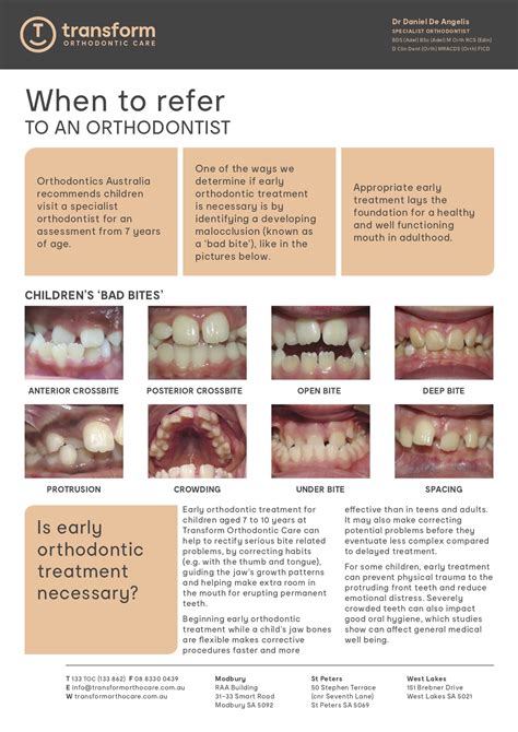 When Is The Best Time To Refer To An Orthodontist