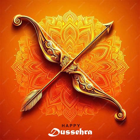 Premium PSD | Creative Banner Design for Happy Dussehra