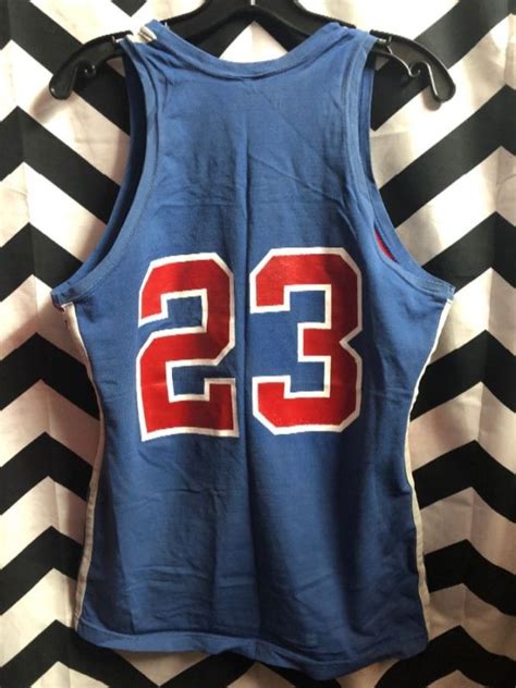 Nba Washington Bullets Basketball Jersey #23 | Boardwalk Vintage