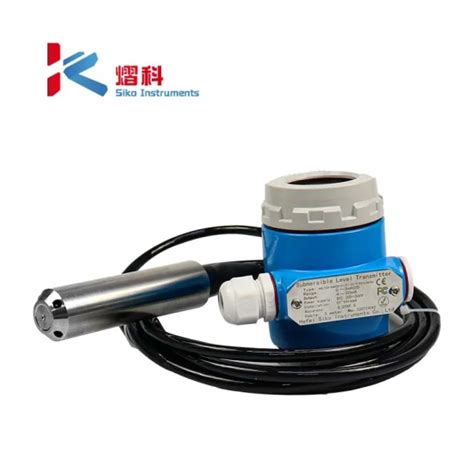 Underground Water Level Indicator 4 20ma Submersible Level Transmitter With Led Display Water