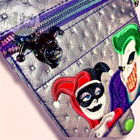 Harley And Her Joker Mini Zipper Wallet