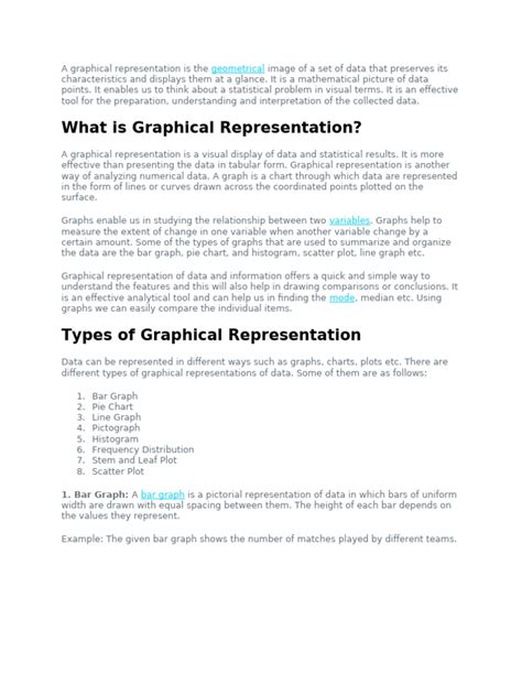 graphical representation    cartesian coordinate system