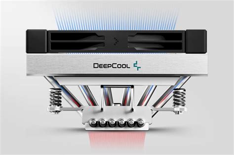 Deepcool Shakes Up Top Flow Coolers An With A Height Of Mm