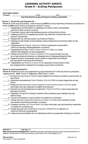 AP8 Q2 Module 1 Kabihasnang Minoan V3 NOT ARALING PANLIPUNAN