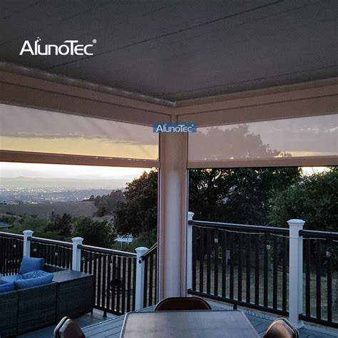 Alunotec Motorised Canopies Pergo Eco Style Pergola Pavilion Backyard