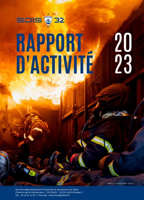 Le Rapport Dactivit Du Sdis Est Paru Sdis