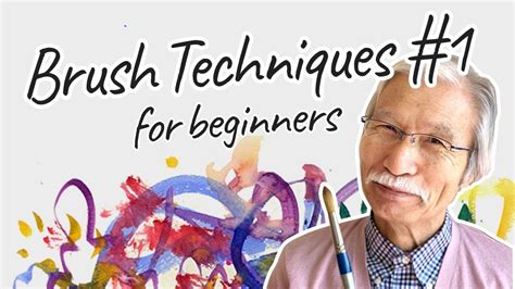 [Tutorial] Beginner's Watercolor Painting: Brush Techniques