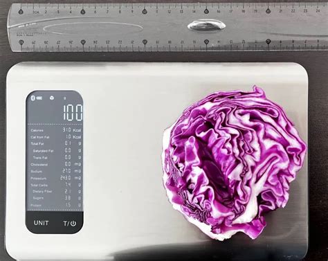 Red Cabbage Nutrition Calories Carbs Gi Protein Fiber Fats